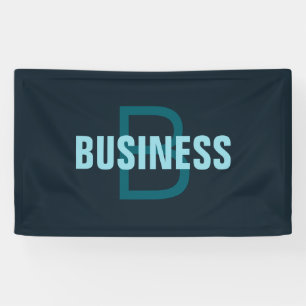 Banderoles Monogramme de nom personnalisable simple en gras