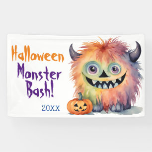 Banderoles Monster Bash Halloween