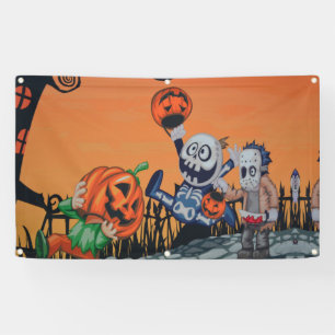 Banderoles Monstres d'Halloween