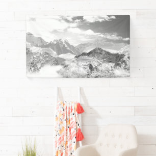 Banderoles Montagnes (montage photo) 3