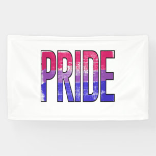Banderoles Mot Bisexuel Fier
