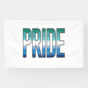 Banderoles Mot de fierté gay masculin