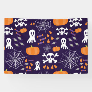 Banderoles Motif amusant d'Halloween