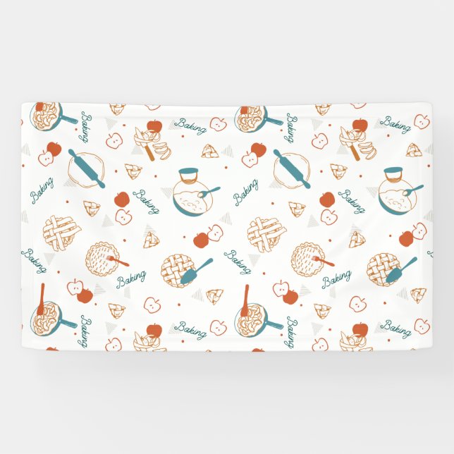 Banderoles Motif Apple Pie Lover (Horizontal)