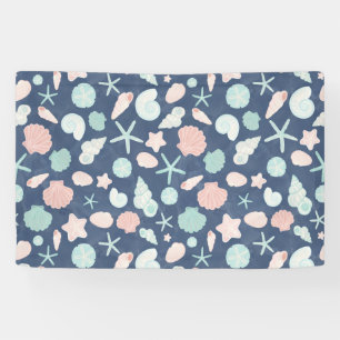 Banderoles motif de coquillages