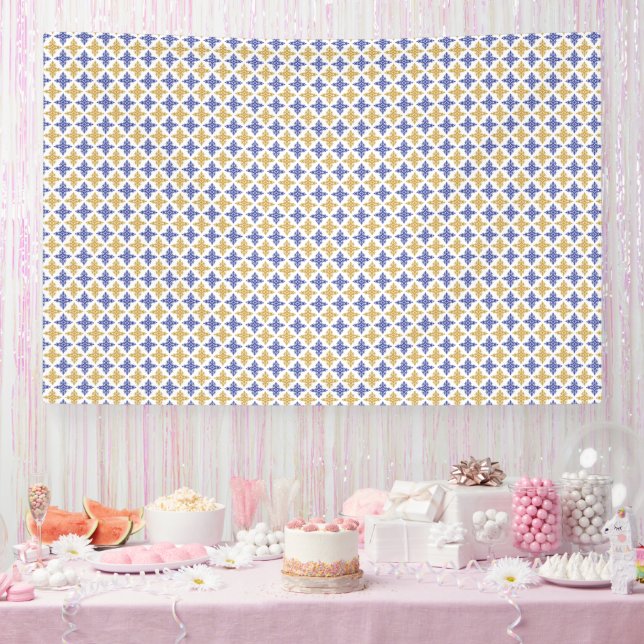 Banderoles Motif de fleurs (Fête)