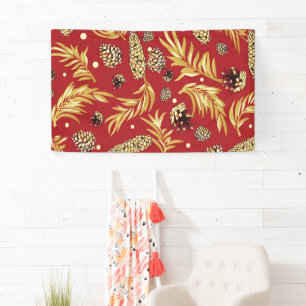 Banderoles Motif de Noël, Pine Snow 3