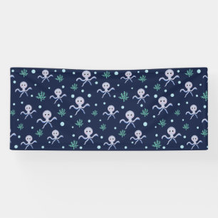 Banderoles Motif de Pieuvre Mignonne