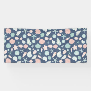 Banderoles motif des coquillages