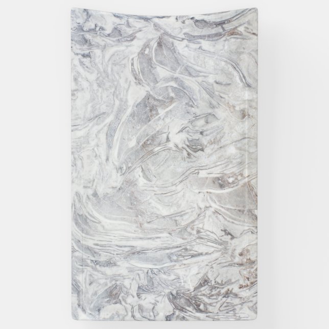 Banderoles Motif en marbre (Vertical)