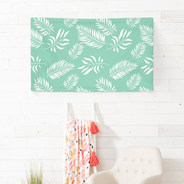 Banderoles Motif feuille 14 (En situation)