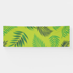 Banderoles Motif Feuille tropical 12