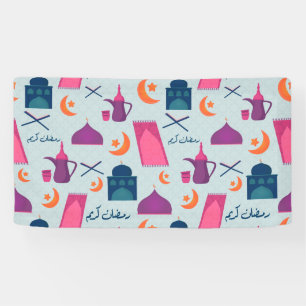 Banderoles Motif Joyeux Ramadan
