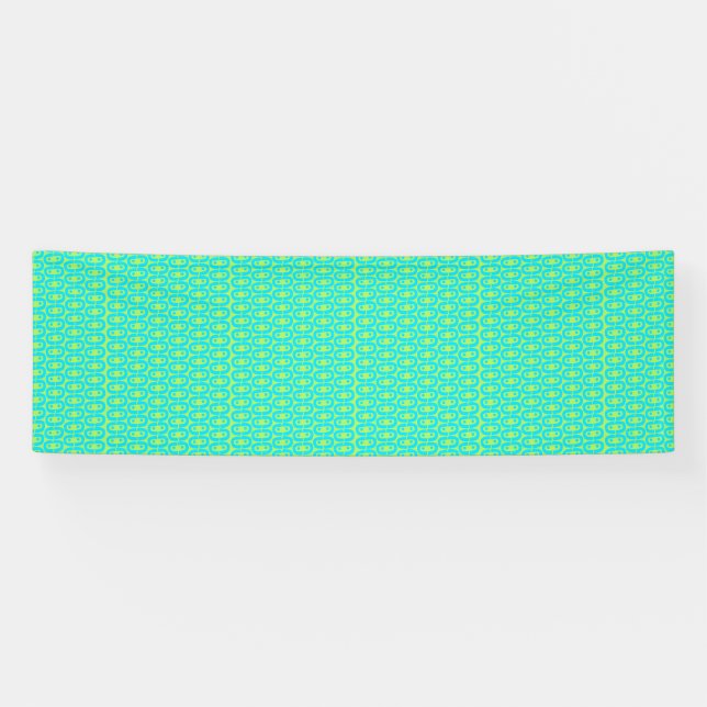 Banderoles motif moderne et coloré (Horizontal)