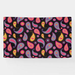 Banderoles Motif Paisley Coloré