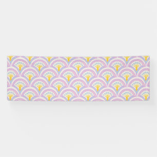 Banderoles Motif Pastel en Coquille