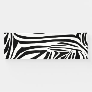 Banderoles Motif zèbre