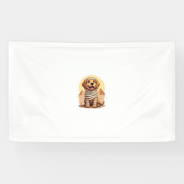 Banderoles Mummy Golden Retriever (Horizontal)
