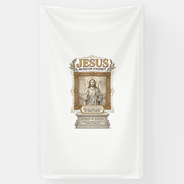 Banderoles Musée de Jésus Exposition Musée de Jésus Expositio (Vertical)