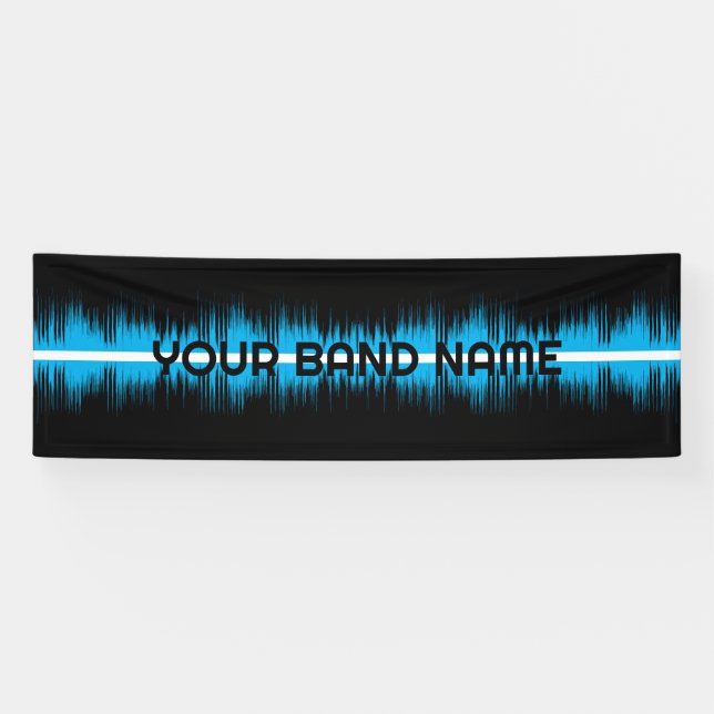 Banderoles Musique Musique Musique Musique DJ Rock Show Banni (Horizontal)