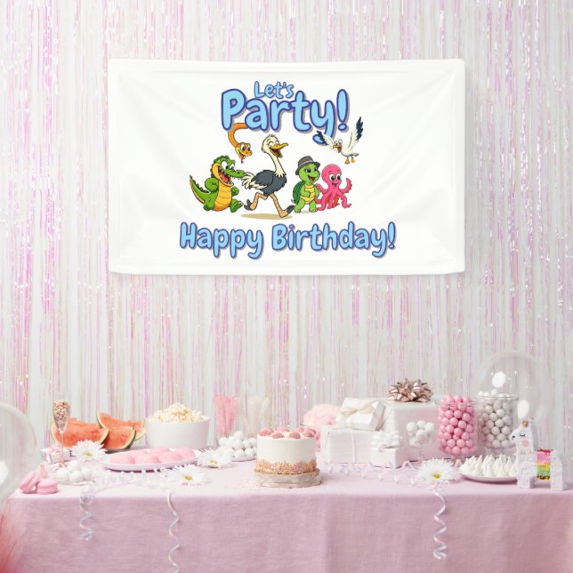 Banderoles Nae Nae & Lulu Adventures Party Banner (Fête)
