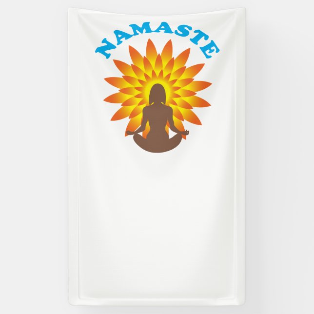 Banderoles Namaste (Vertical)