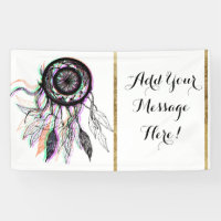 Natif américain artistique moderne Dreamcatcher