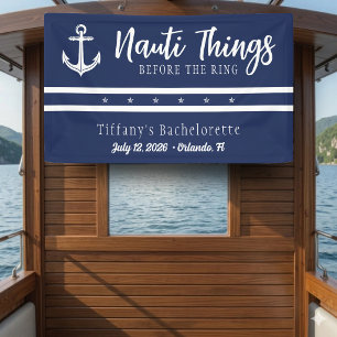 Banderoles Nauti Choses Avant l'Anneau d'Anchor Enterrement d