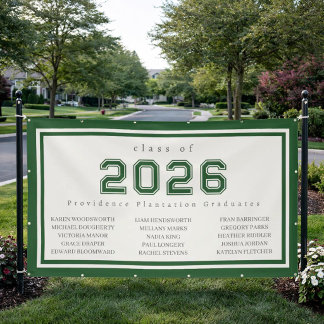 Banderoles Neighborhood High School Graduation Banner