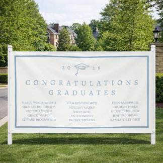 Banderoles Neighborhood High School Graduation Banner