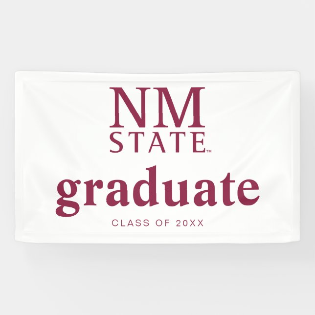 Banderoles New Mexico State University Graduation (Horizontal)