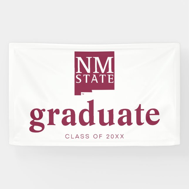 Banderoles New Mexico State University Graduation (Horizontal)