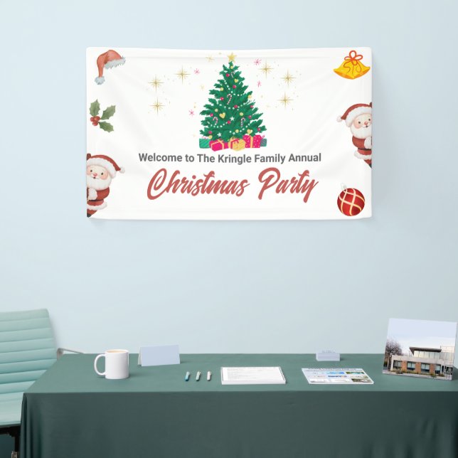 Banderoles Noël (Salon professionnel)