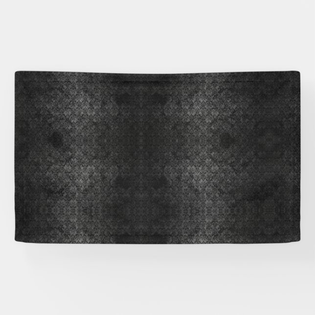 Banderoles noir antiquité Scoll Cadre Youtube Selfies (Horizontal)