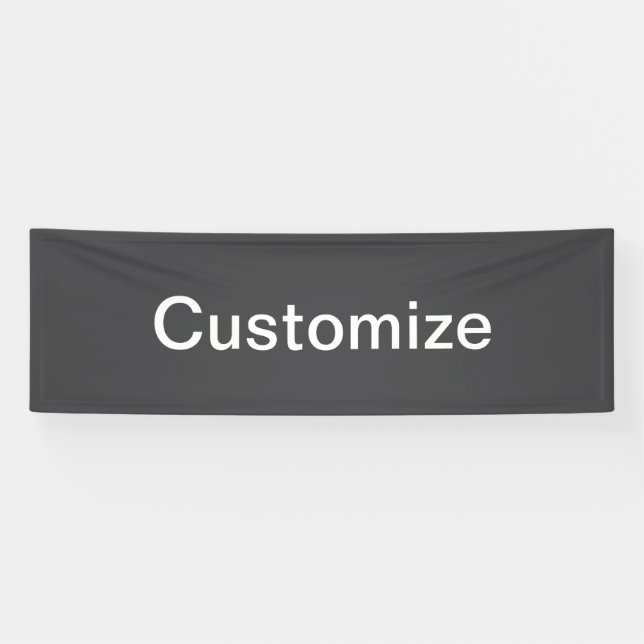 Banderoles Nom modifiable en gras moderne, entreprise ou marq (Horizontal)