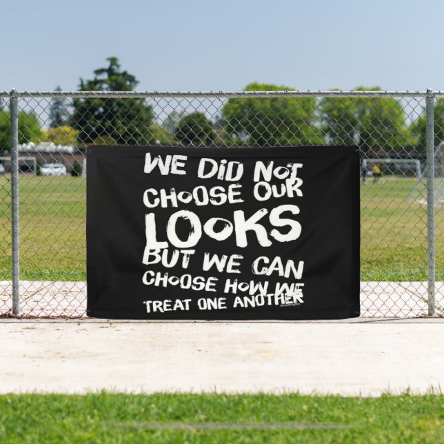 Banderoles Nous N'Avons Pas Choisi Nos Apparences (Insitu)