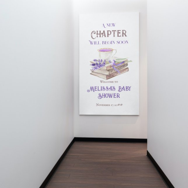 Banderoles Nouveau Chapitre Commence Thème de Livre pour Baby (Créateur téléchargé)