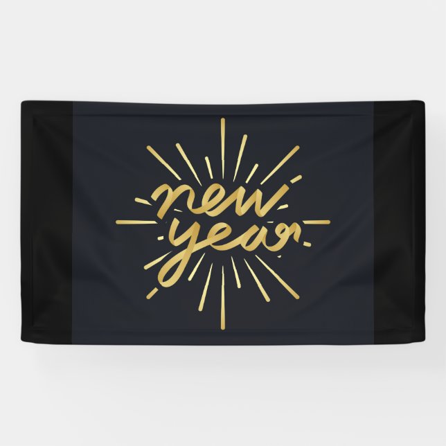 Banderoles Nouvel An (Horizontal)