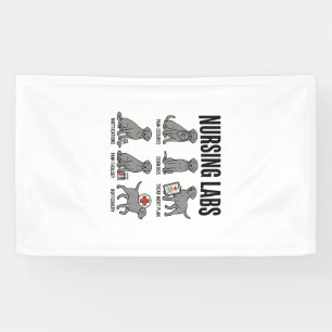 Banderoles Nursing Labs Dog Medical Pun Vector Shirt Design_1