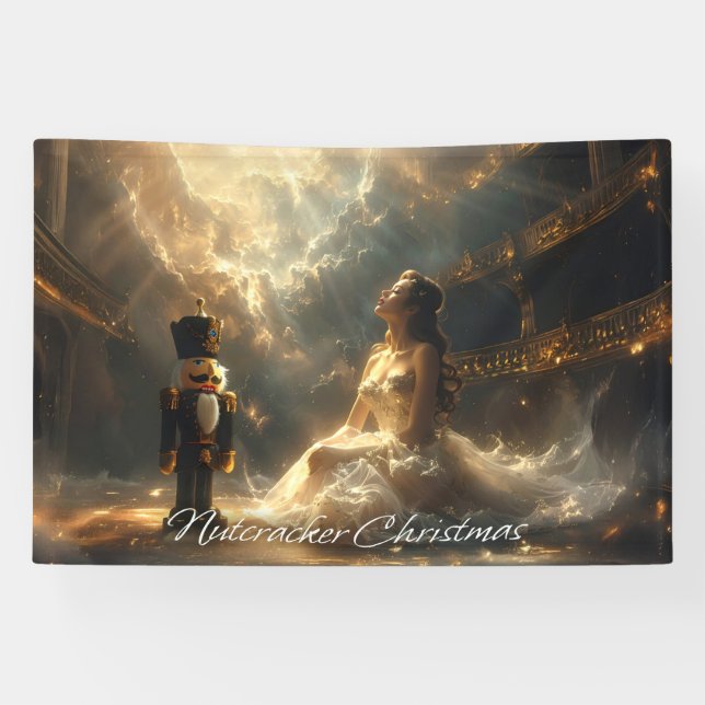 BANDEROLES NUTCRACKER CHRISTMAS - BALLET & DANCE (Horizontal)