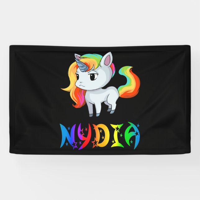 Banderoles Nydia Unicorn (Horizontal)