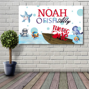 Banderoles O-fish-ally One, Fishing For the Big One