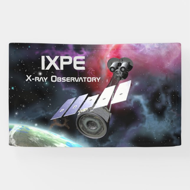 Banderoles Observatoire de rayons X IXPE (Horizontal)