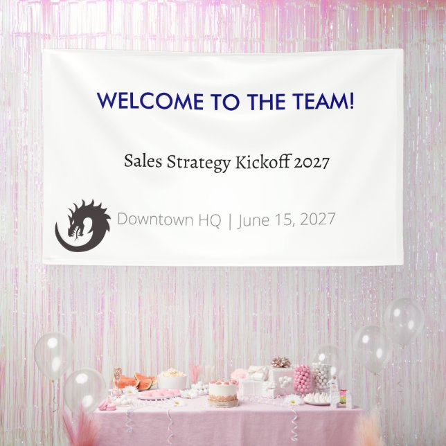 Banderoles Office Vinyl Banner (Corporate Event) (Fête)