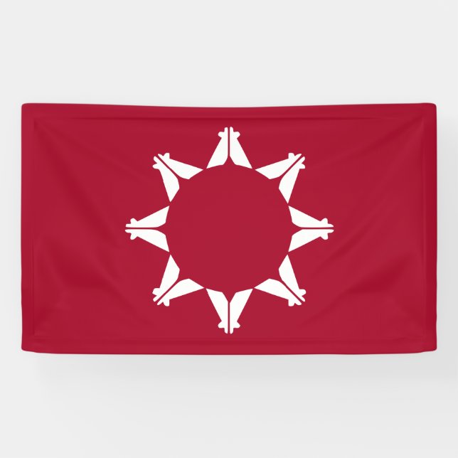Banderoles Oglala Sioux (Horizontal)