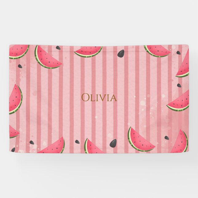Banderoles One in a Melon | Collection Premier Anniversaire (Horizontal)