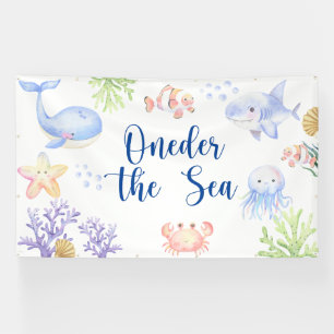 Banderoles Oneder The Sea 1er Anniversaire Sous La Mer