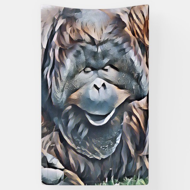 BANDEROLES ORANGUTAN (Vertical)