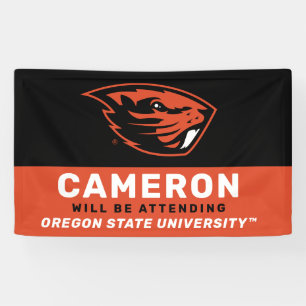 Banderoles Oregon State Beavers Tête de castor