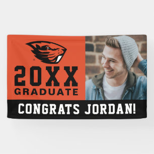 Banderoles Oregon State Beavers Tête de castor